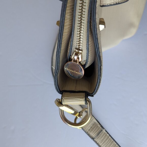 Christian Lacroix Cream Purse RN#137646 - Picture 11 of 12